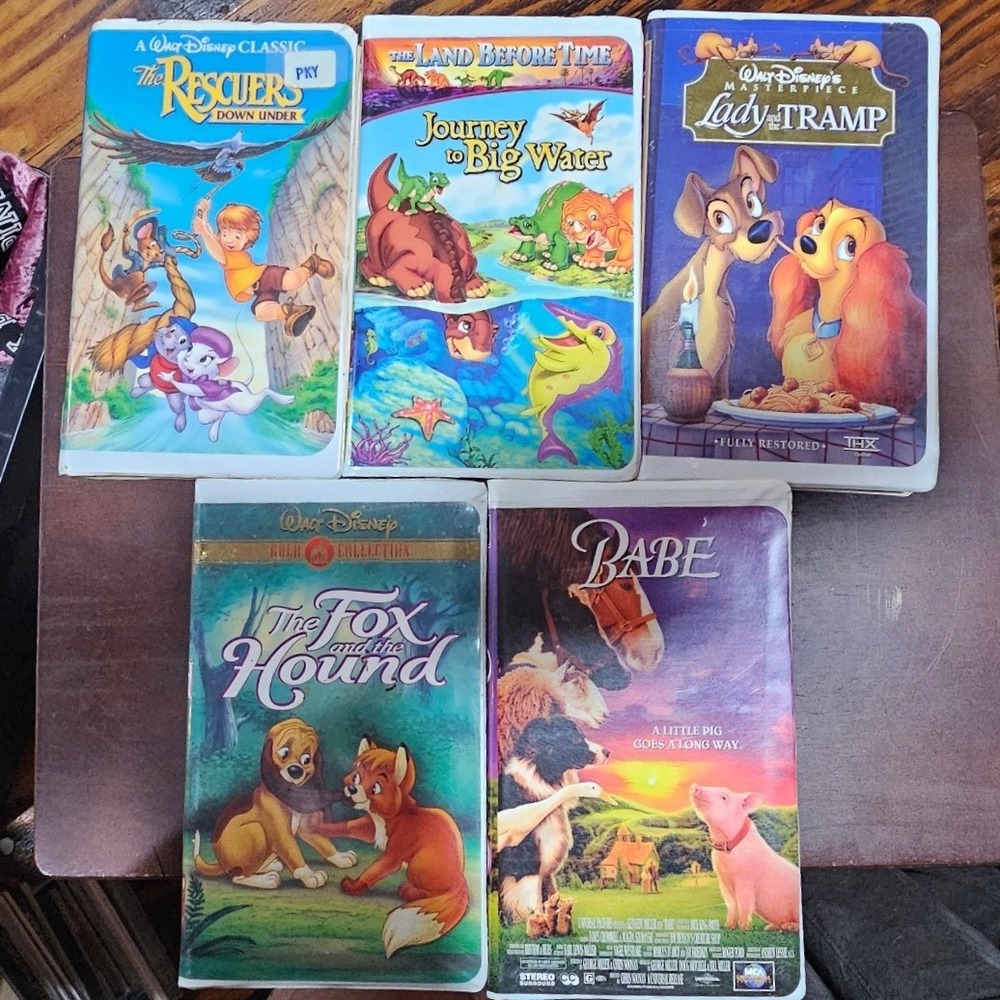 Disney VHS‎ Bundle